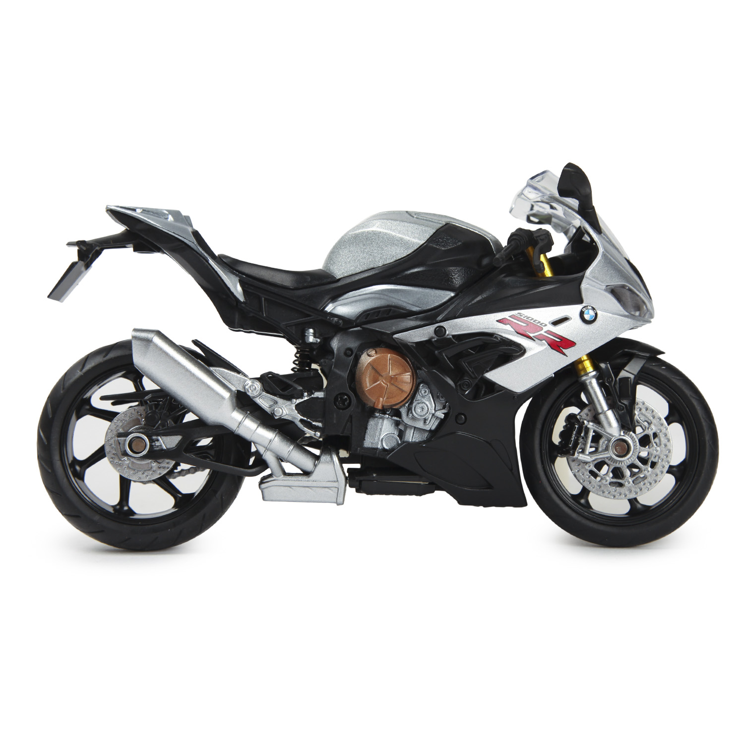 Мотоцикл Mobicaro BMW S1000RR 1:12 красный 644101 - фото 3