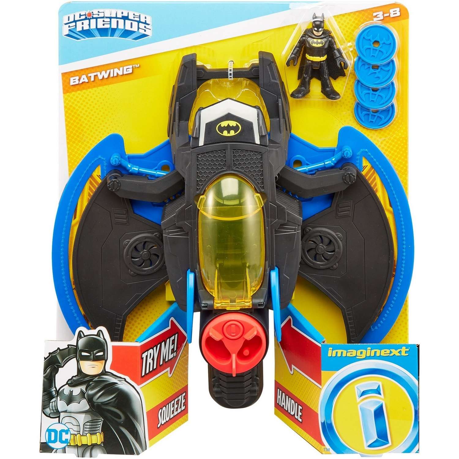 Набор игровой IMAGINEXT Batman Бэтмобиль GKJ22 GKJ22 - фото 2