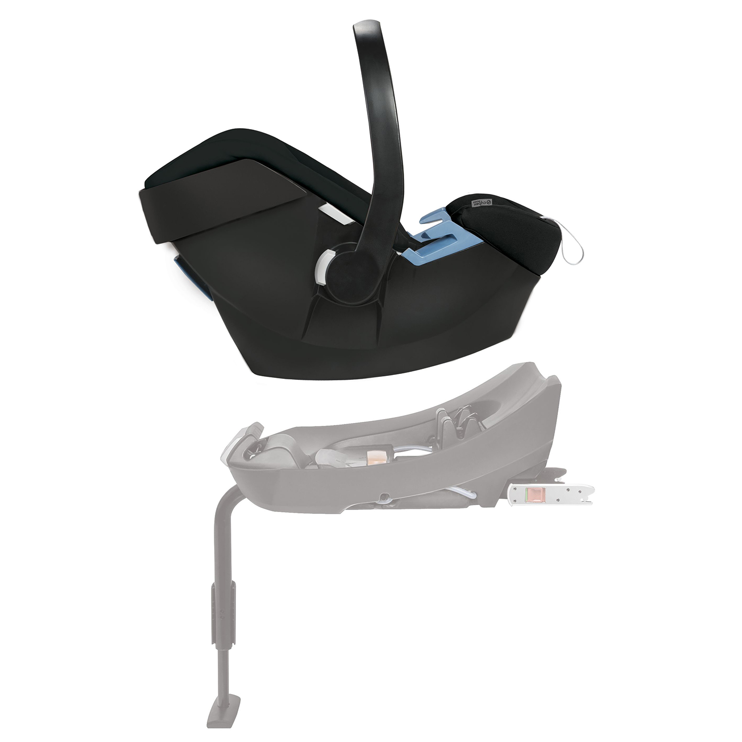 Автокресло Cybex Aton Pure Black - фото 5