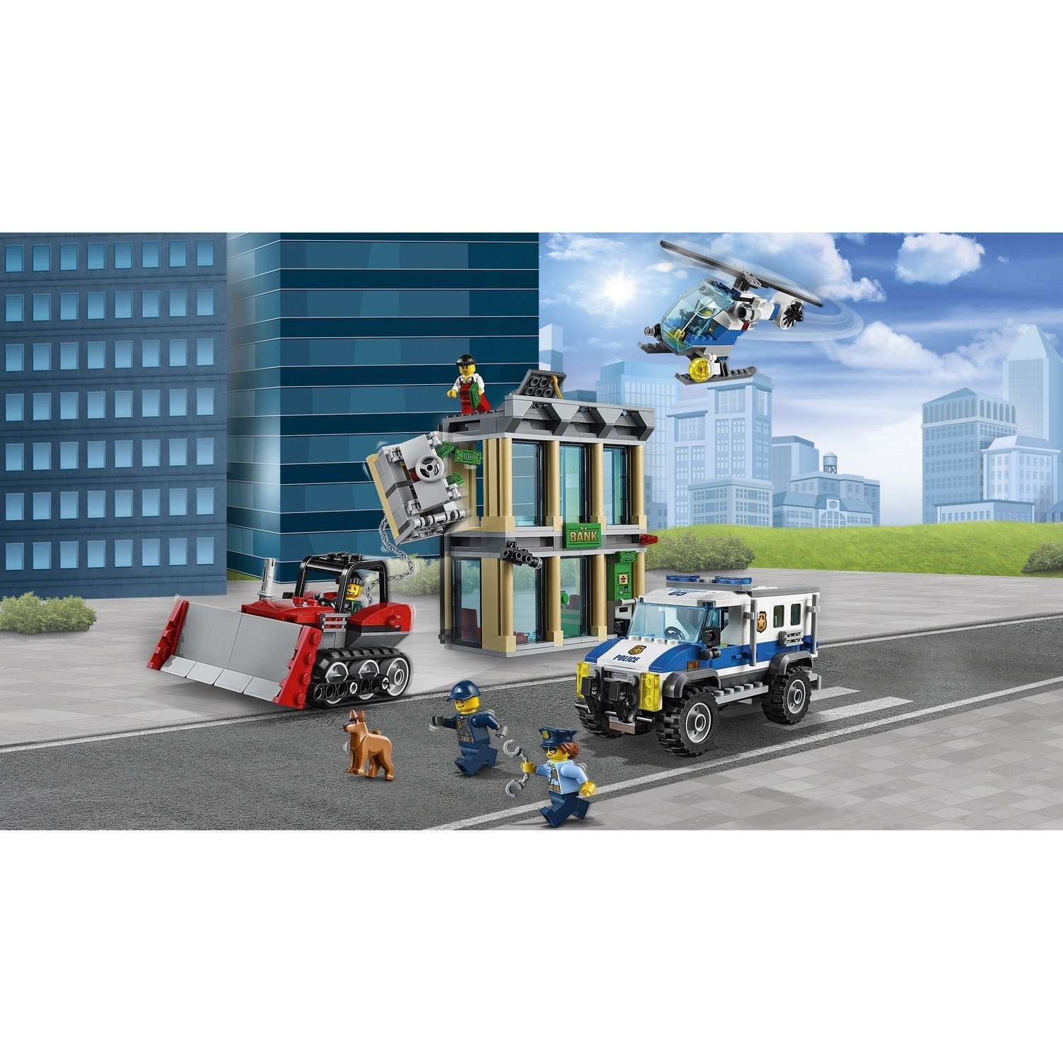 Конструктор LEGO City Police Ограбление на бульдозере (60140) - фото 4