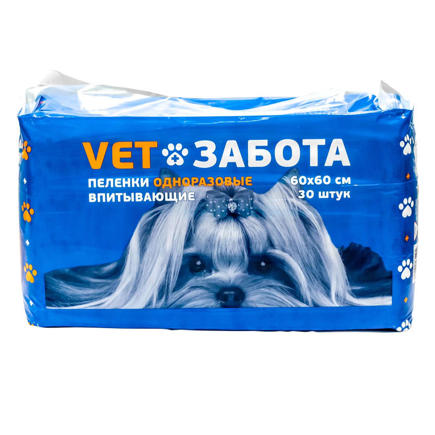 Пеленки для собак VetЗабота basic впитывающие 60*60см 30шт - фото 5