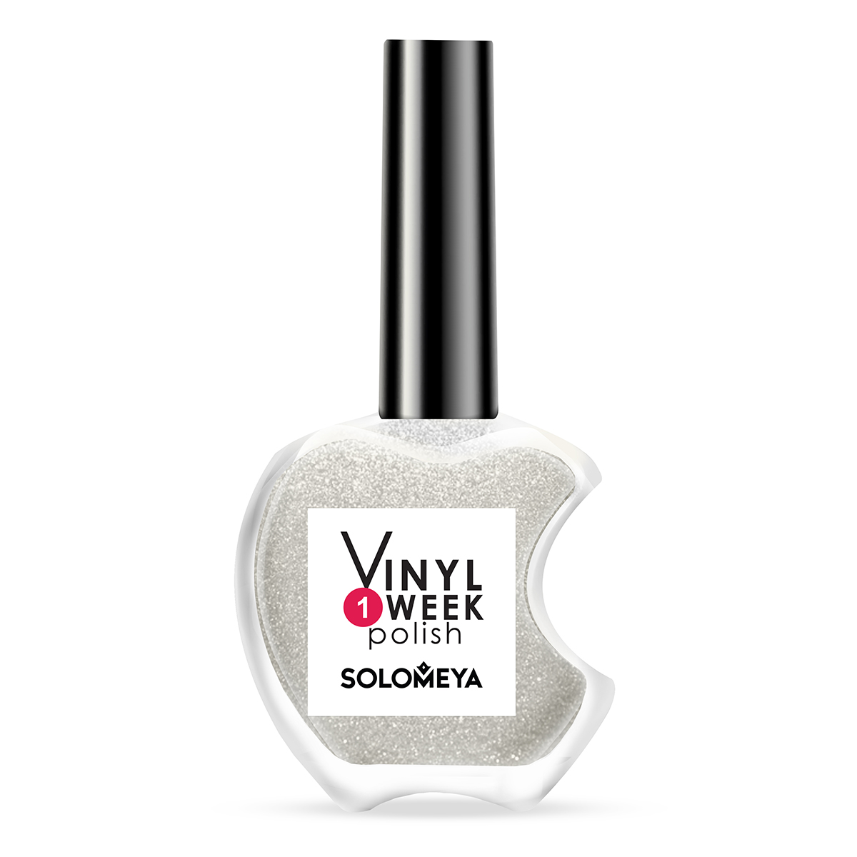 Лак для ногтей SOLOMEYA недельный One Week Vinyl Polish Snowstorm 9 13ml - фото 1