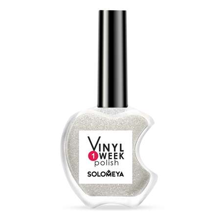 Лак для ногтей SOLOMEYA недельный One Week Vinyl Polish Snowstorm 9 13ml