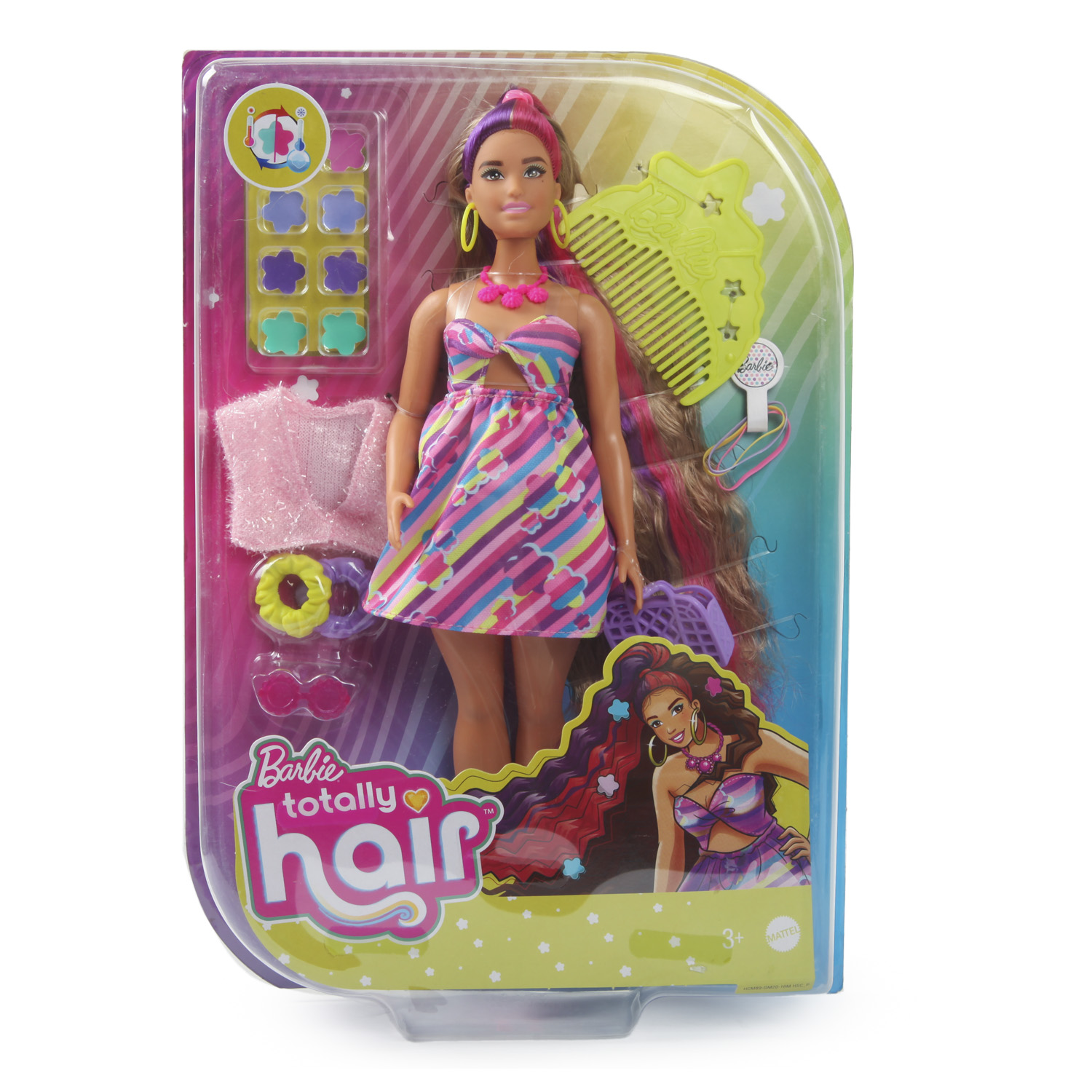 Кукла Barbie Totally Hair Цветы HCM899564 HCM899564 - фото 3