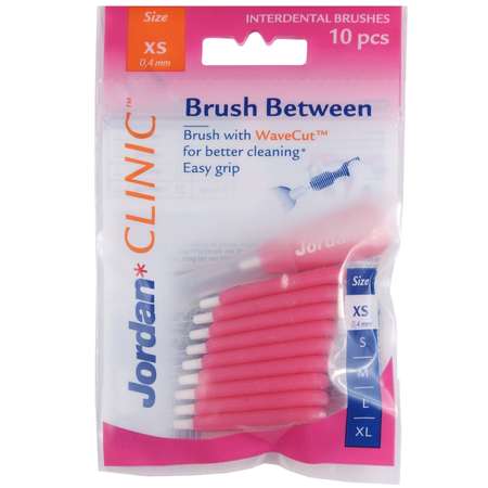 Межзубные ершики JORDAN Clinic brush between 0.4 mm XS