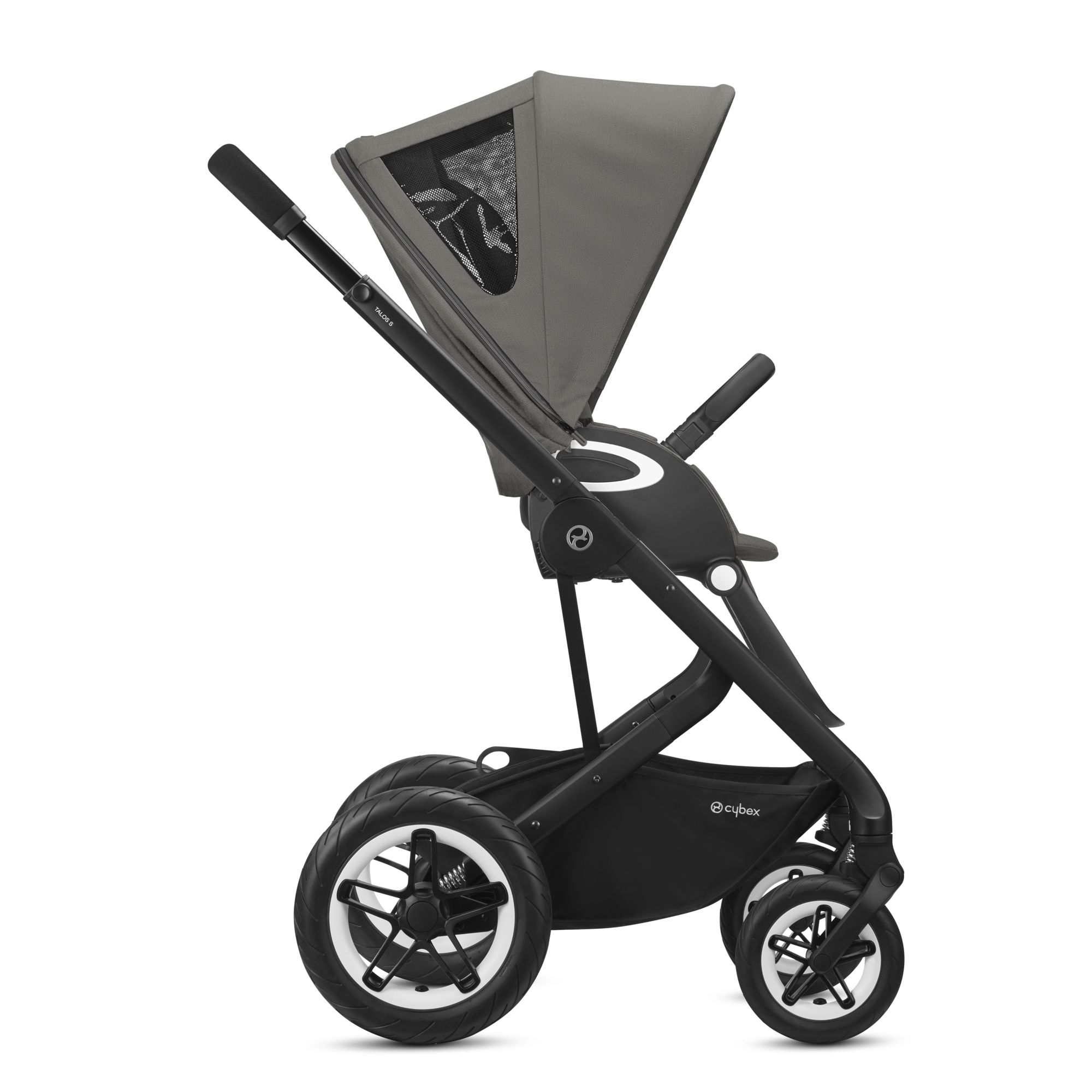 Коляска 3в1 Cybex Talos S Lux BLK Soho Grey - фото 2