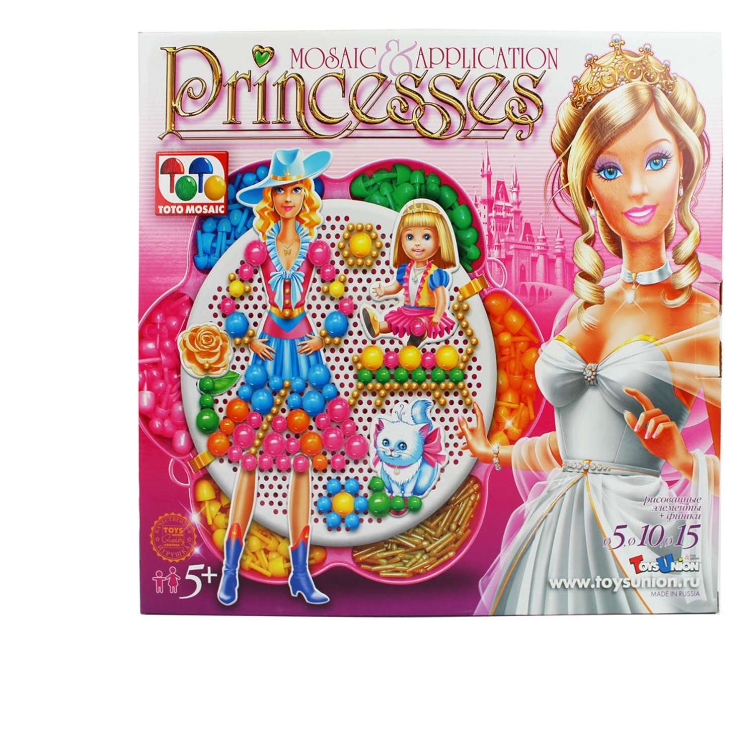 Мозаика Toys Union с аппликацией Принцессы - фото 1
