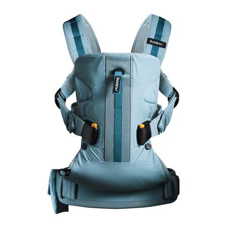 Рюкзак-кенгуру BabyBjorn ONE OUTDOORS бирюзовый