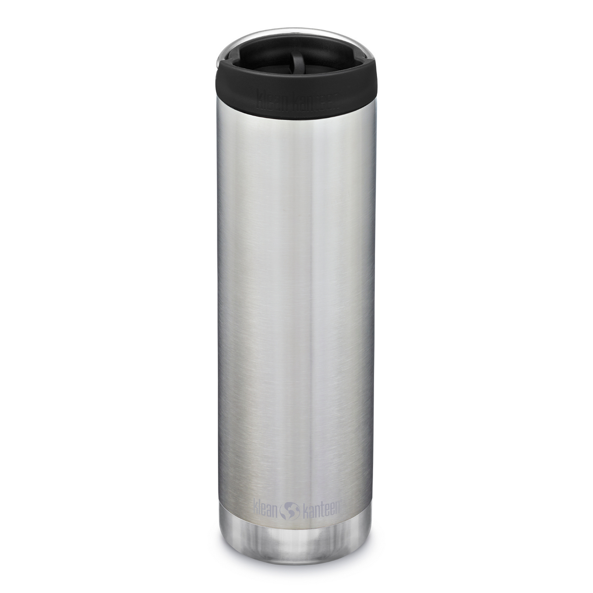 Термокружка Klean Kanteen TKWide Cafe Cap 20oz Brushed Stainless 592 мл - фото 1