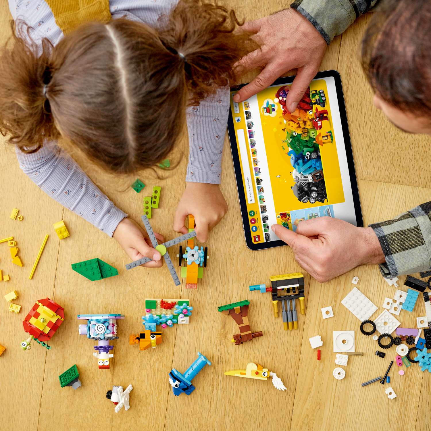 Конструктор LEGO Classic Кубики и функции 11019 - фото 13