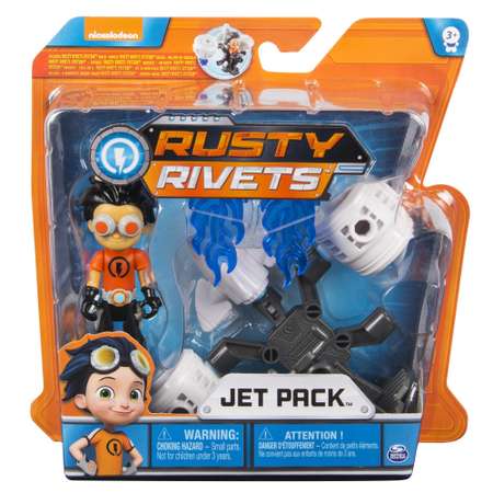 Фигурка Rusty Rivets с машинкой Jet Pack Rusty 6043978/20100393