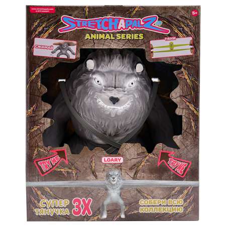 Фигурка-тянучка Stretchapalz Animals Животные Серый