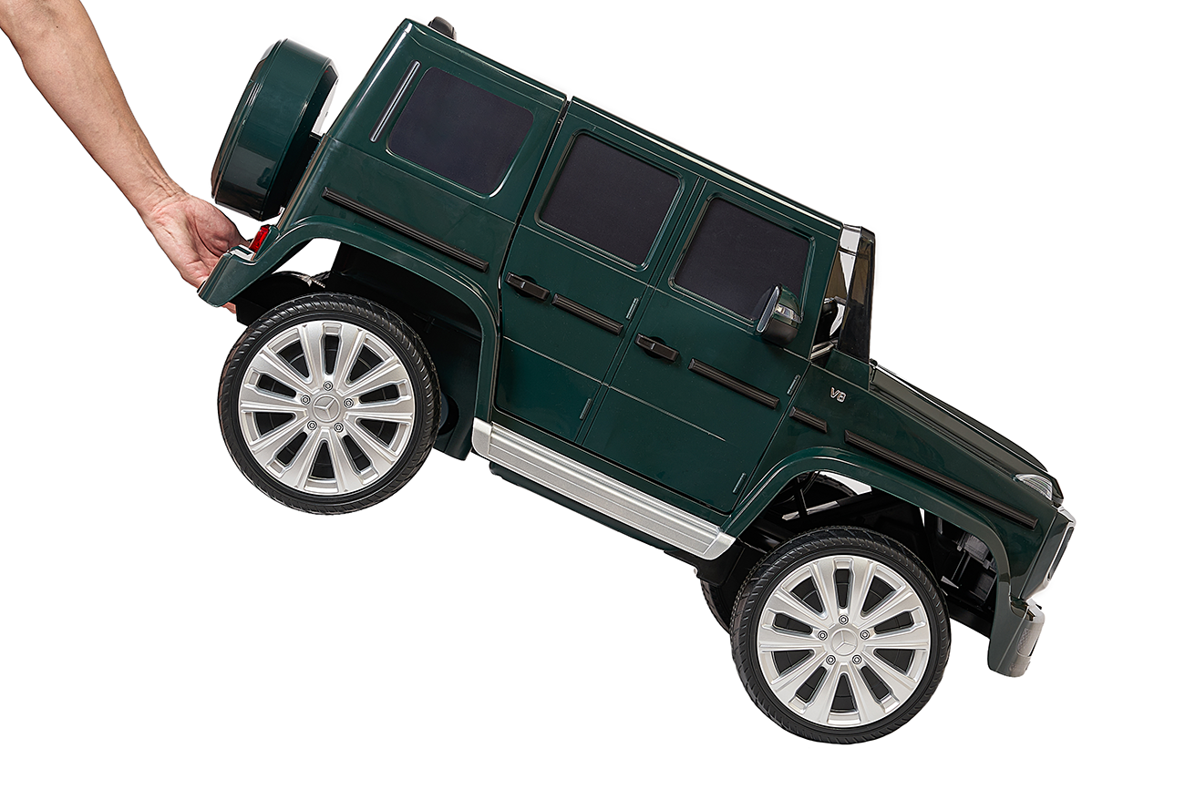 Электромобиль TOYLAND Mercedes Benz G500 Army - фото 3