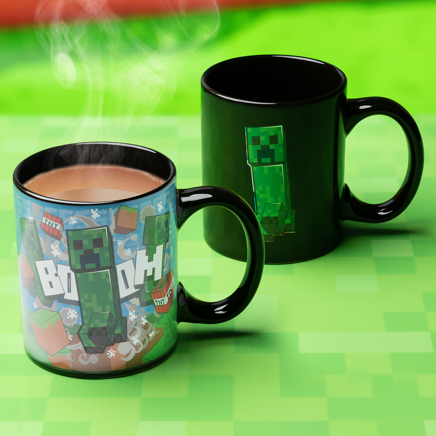 Кружка PALADONE Minecraft Creeper Heat Change Mug 300ML PP7975MCF - фото 9