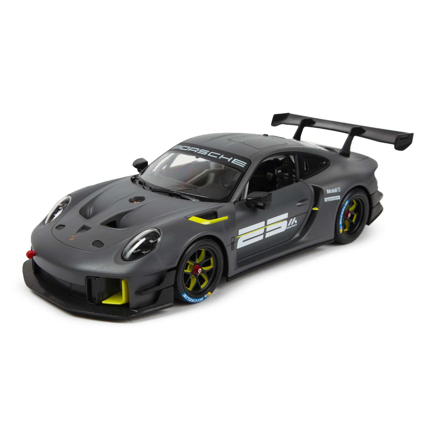 Машина Rastar РУ 1:14 Porsche 911 GT2 RS USB Серая 99560 - фото 4