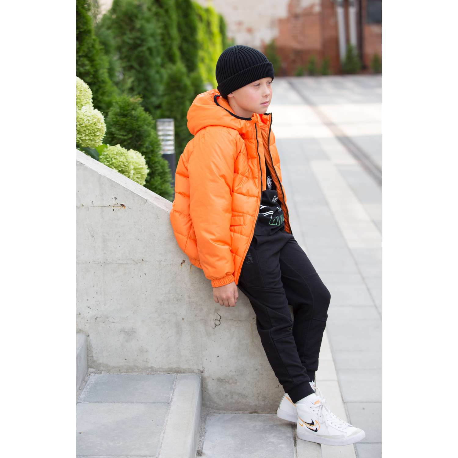 Куртка Orso Bianco OB20924-02_н.оранжевый - фото 3