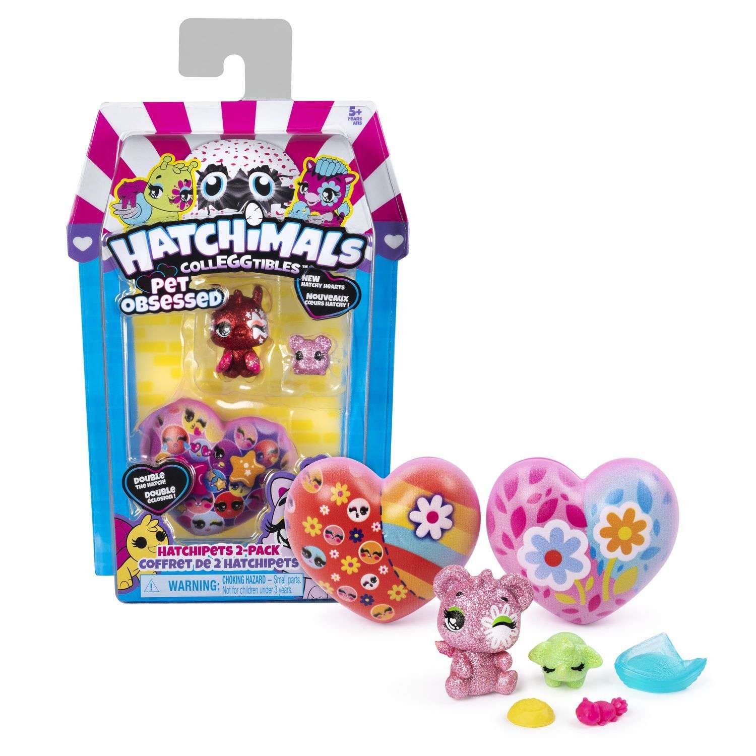 Набор фигурок Hatchimals S7 2шт в непрозрачной упаковке (Cюрприз) 6054180 - фото 3