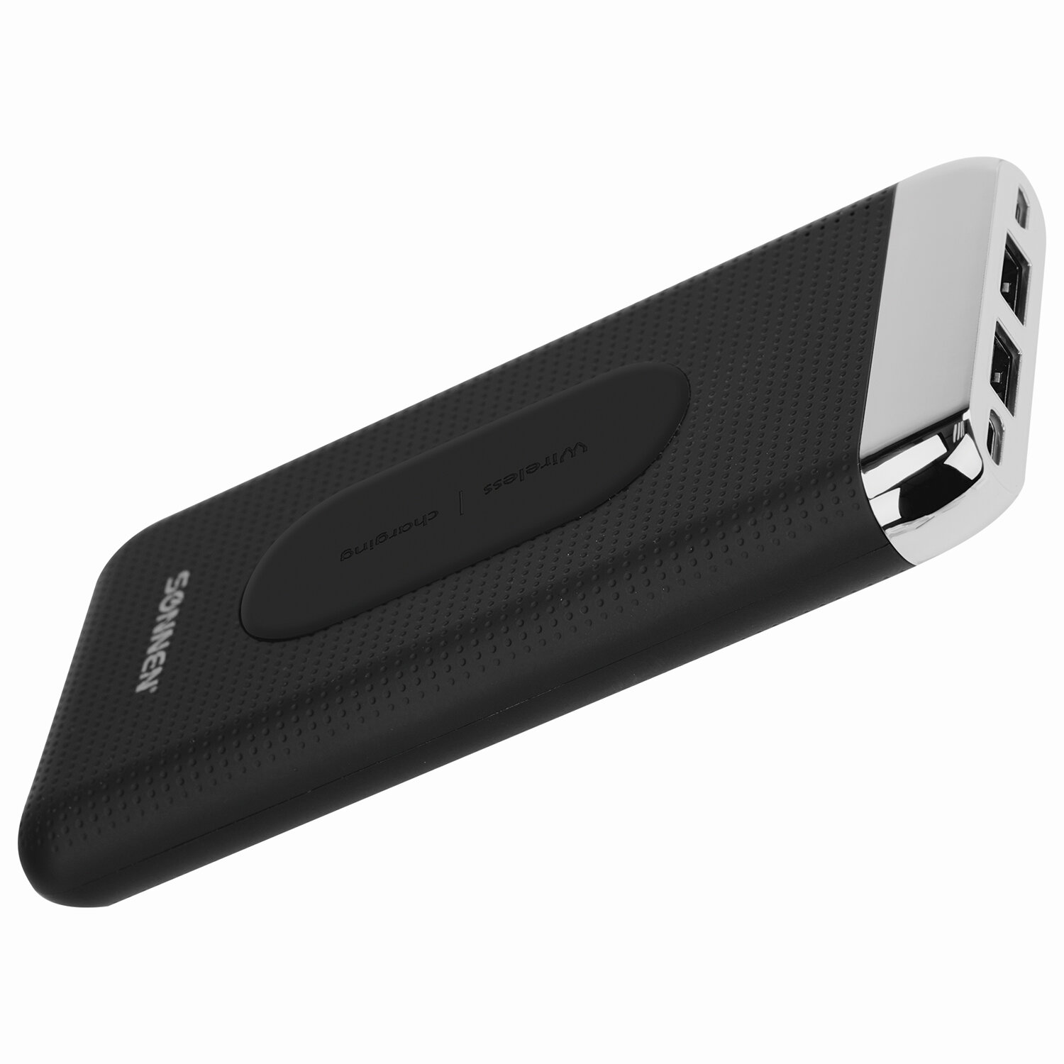 Аккумулятор Sonnen внешний 8000mAh Powerbank K802 Беспроводная Зарядка 2USB - фото 5