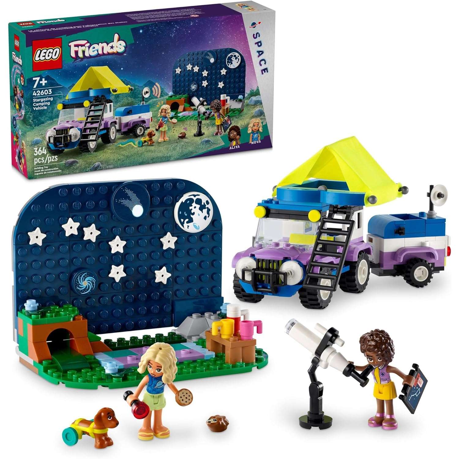 Конструктор LEGO Friends Кемпинг для наблюдения за звездами 42603 - фото 1