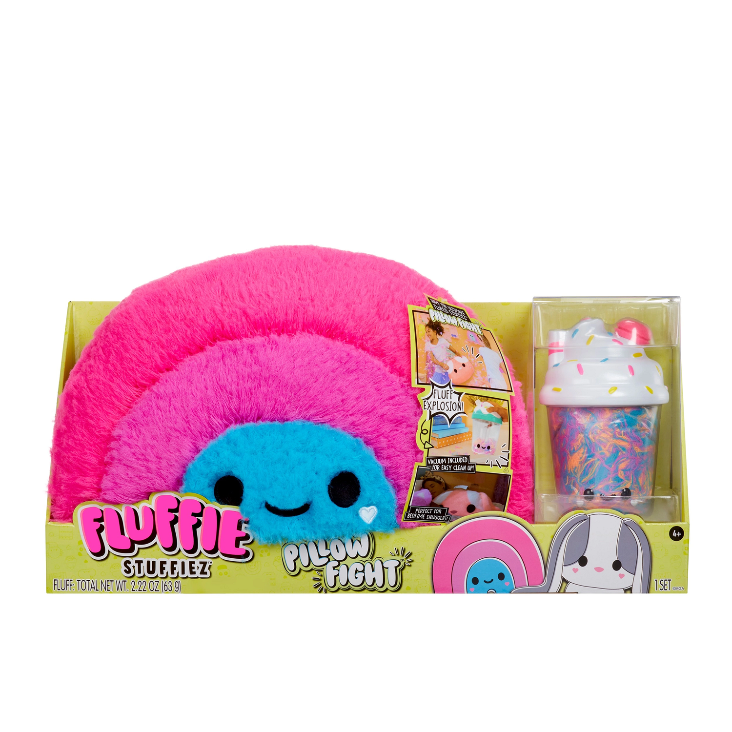 Игрушка мягкая Fluffie Stuffiez Радуга подушечка 513056-EUC - фото 1