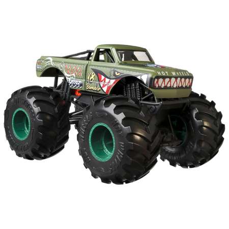 Машинка Hot Wheels Monster Trucks V8 Бомбер GTP60