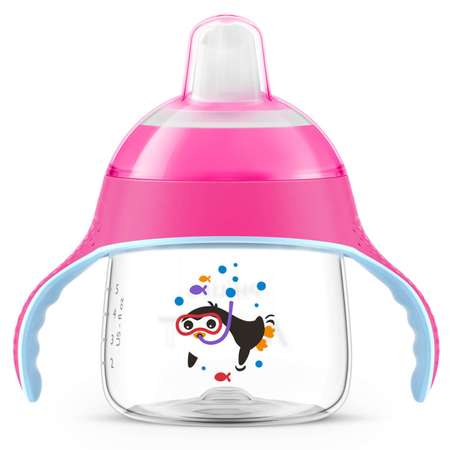 Чашка-поильник Philips Avent 200мл с 6месяцев Розовый SCF751/07