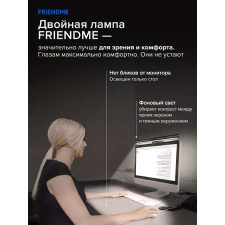 Лампа для монитора ноутбука friendme светодиодная