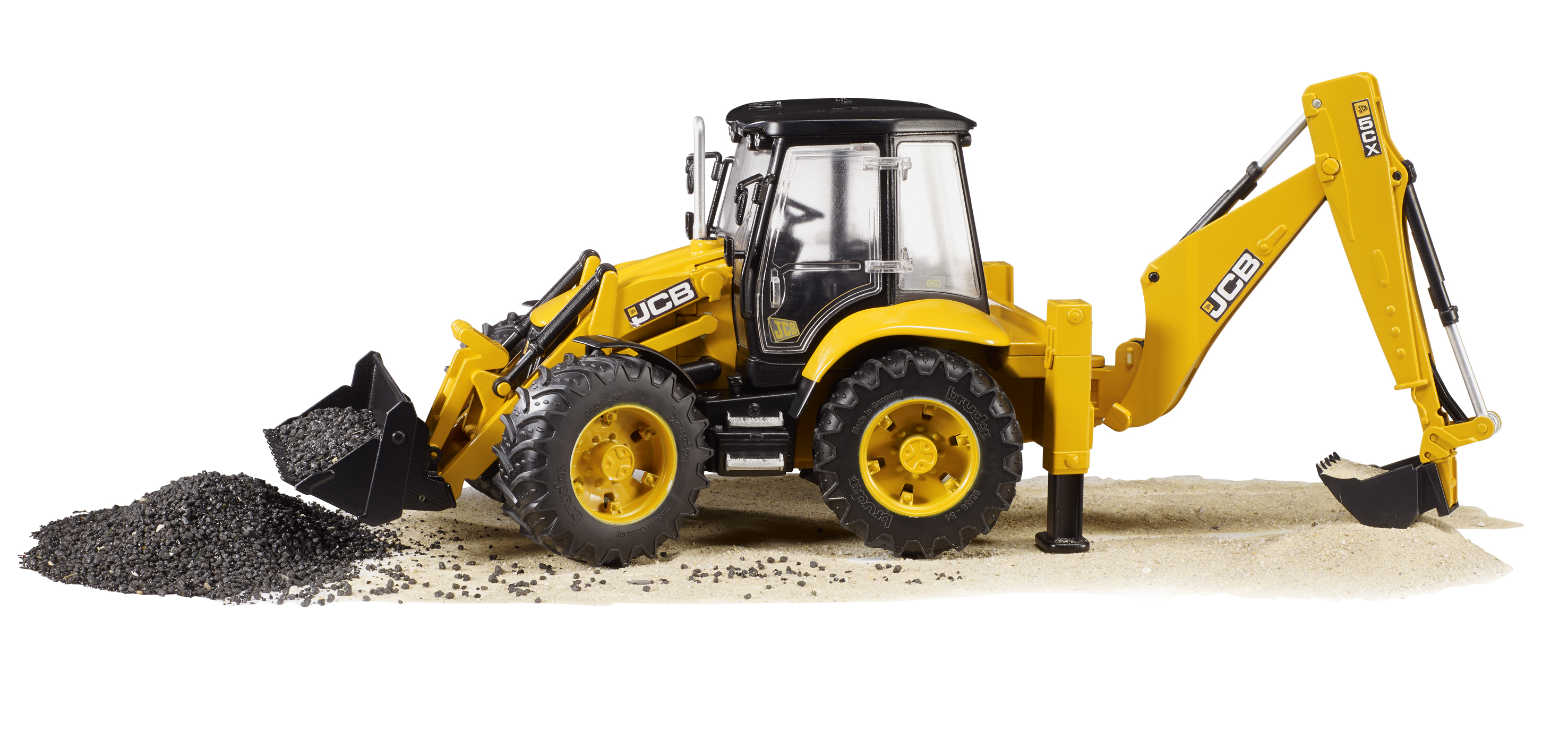 Игрушка Bruder Экскаватор-погрузчик JCB 5CX купить по цене 7255 ₽ в  интернет-магазине Детский мир