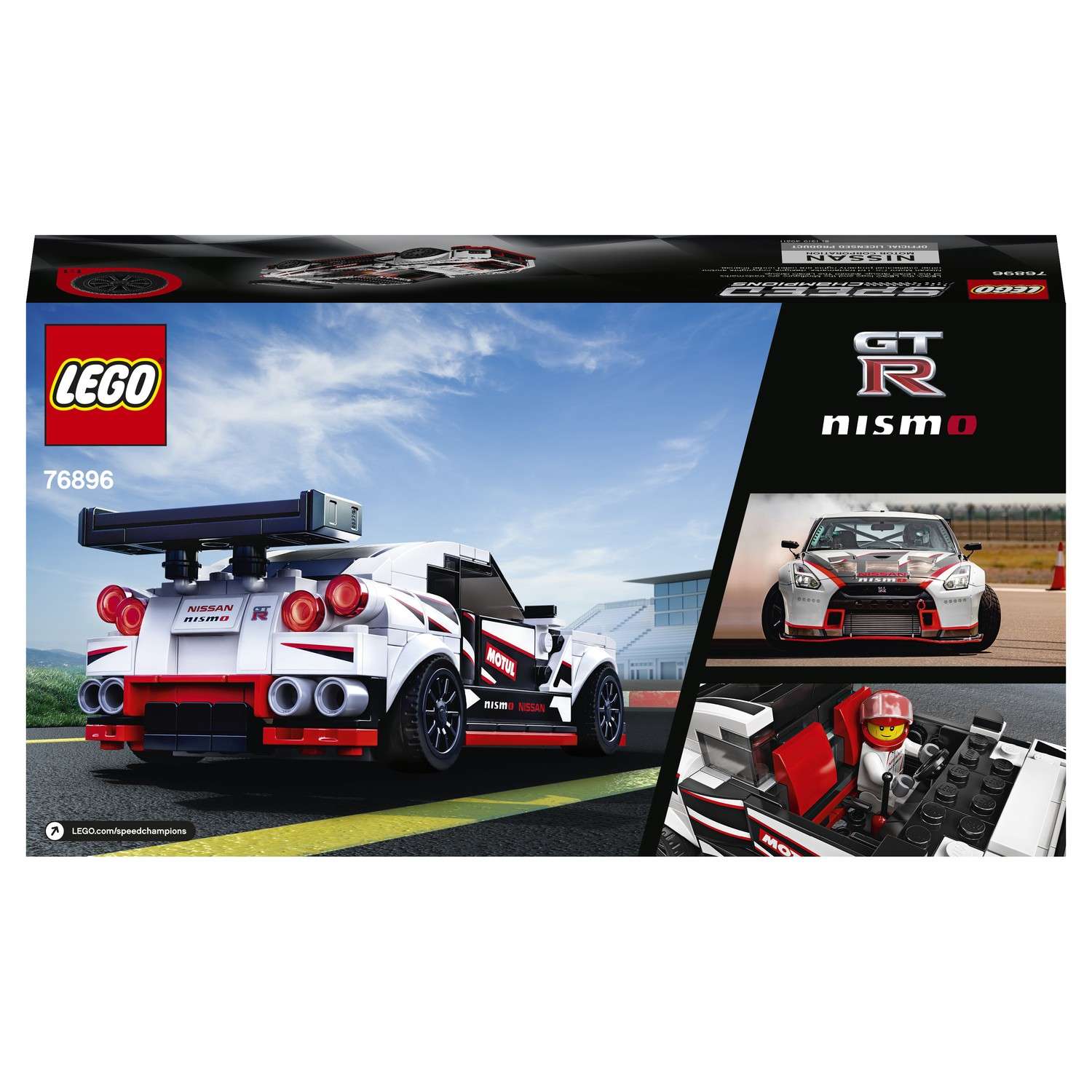 Конструктор LEGO Speed Champions Nissan GT-R NISMO 76896 - фото 3