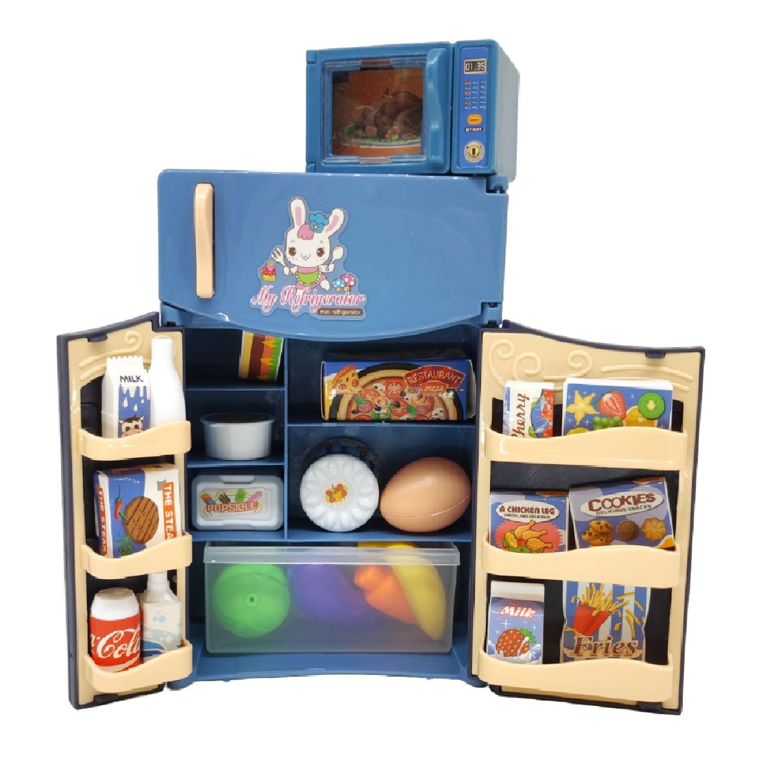 Холодильник S+S Детский интерактивный с продуктами - фото 1