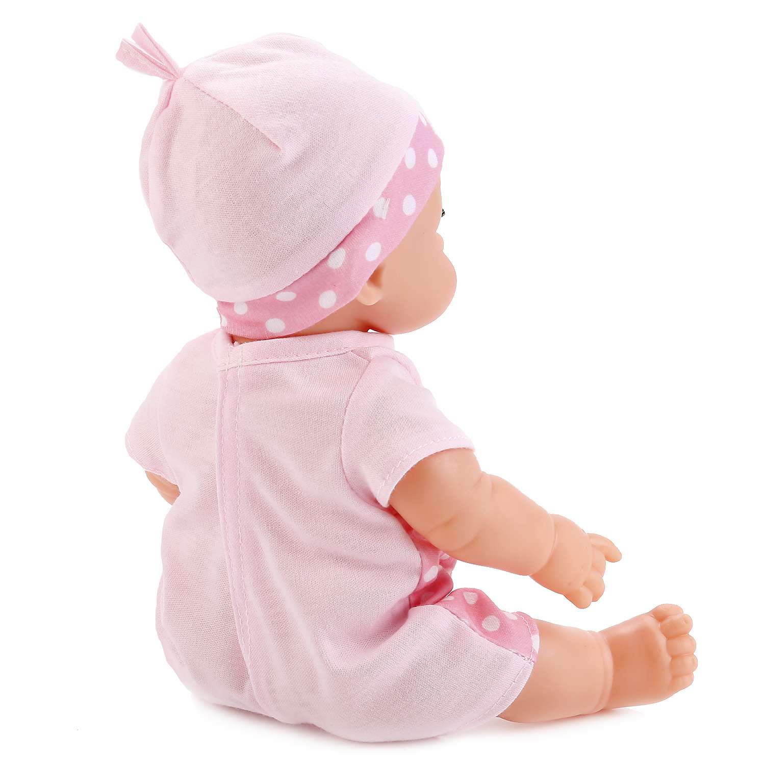 Кукла Карапуз интерактивная в бледно-розовом костюмчике 230220 - фото 7