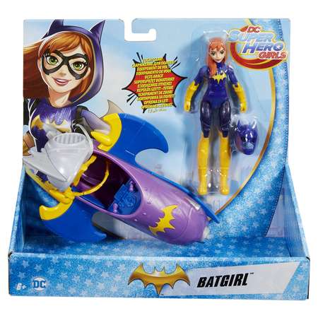 Фигурка DC Hero Girls Бэтгёрл с мотоциклом DVG74