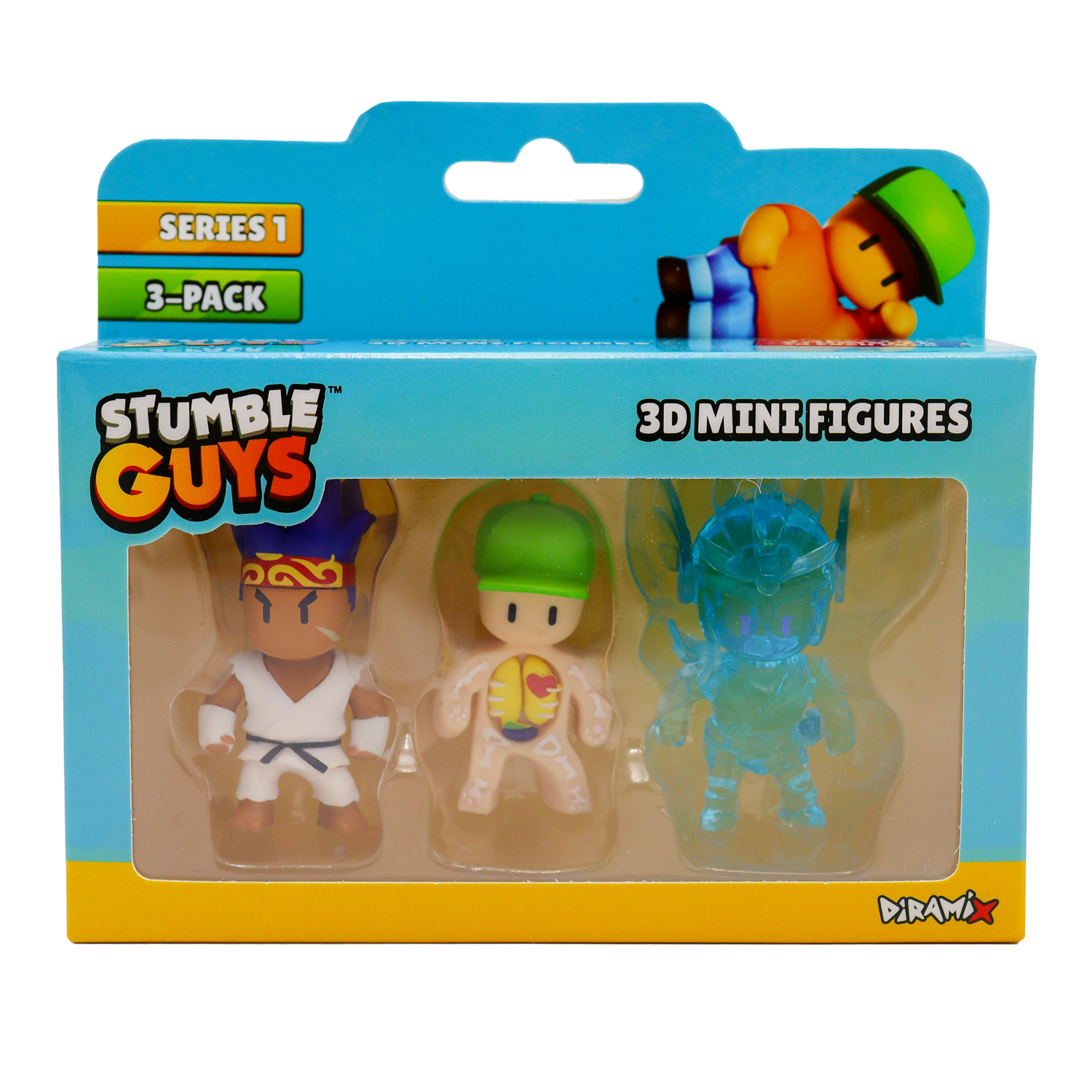 Фигурка 3 шт. Stumble Guys 3D - фото 3