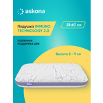 Подушка анатомическая Askona Immuno серия Technology 2.0