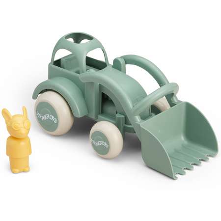 Трактор с ковшом VIKINGTOYS RE:LINE Jumbo с фигурками