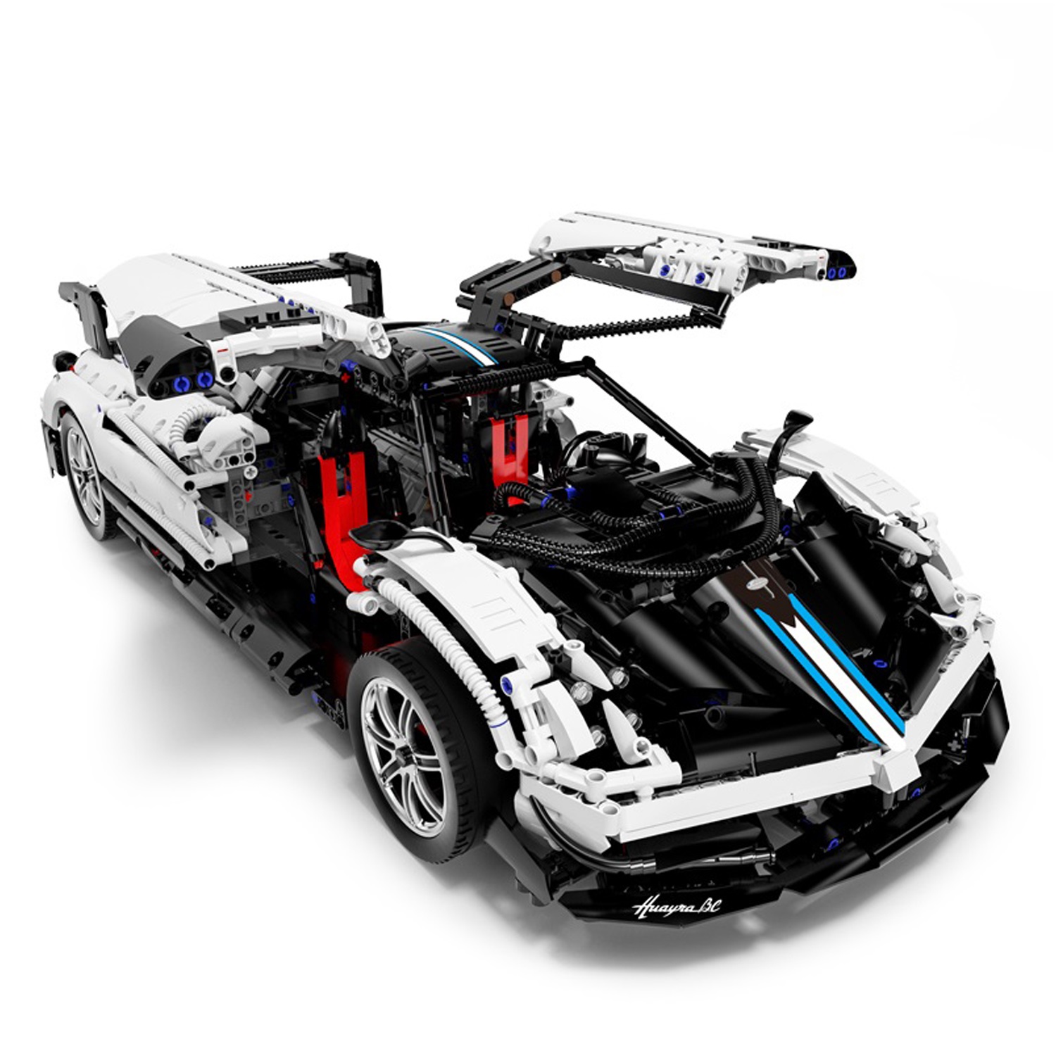 Конструктор Rastar 1:8 Pagani Huayra BC Белый 2934  элементов - фото 2