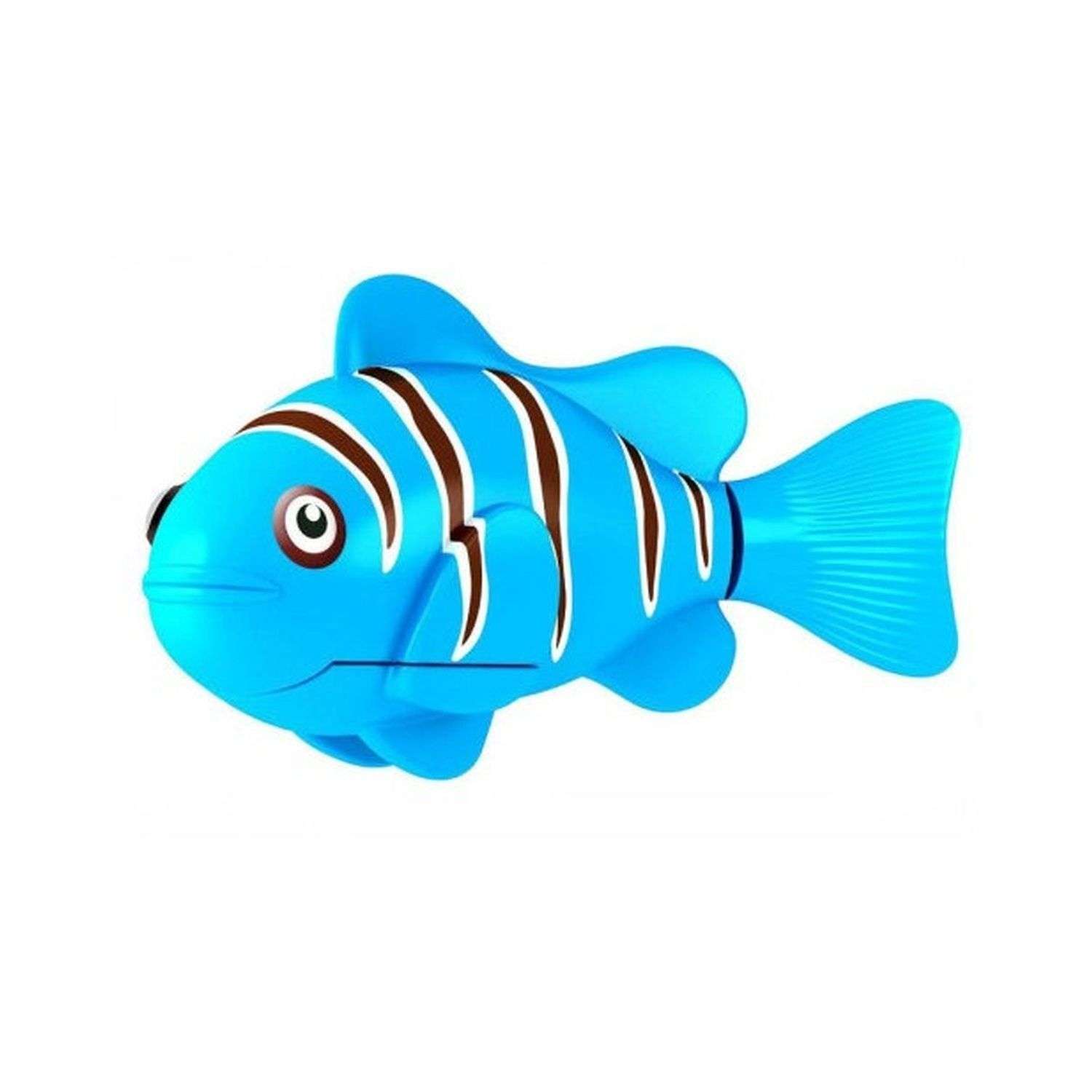 Игрушка для купания Uniglodis Роборыбка Клоун синий - фото 1