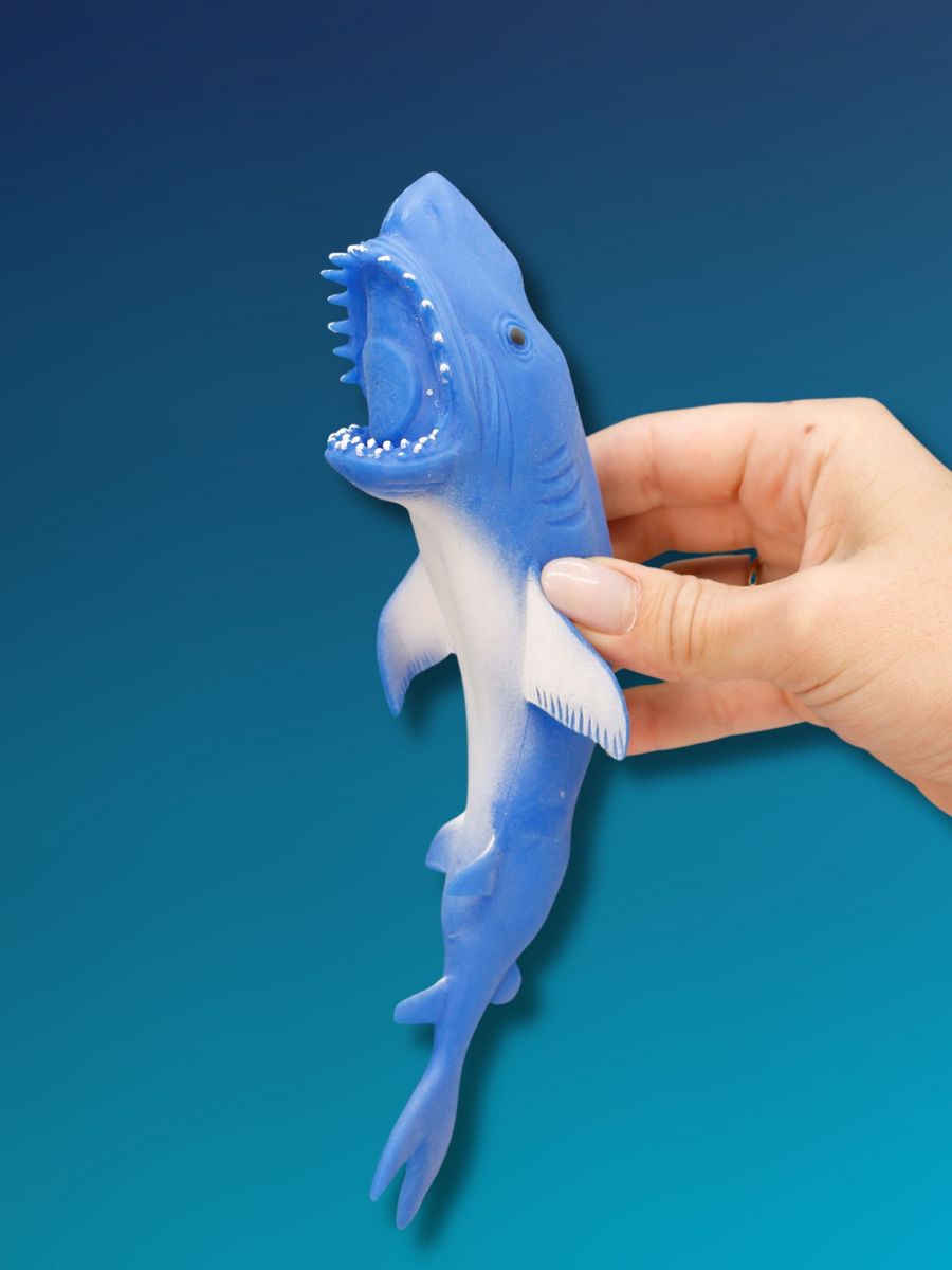Мялка-антистресс iLikeGift Stretch shark - фото 6