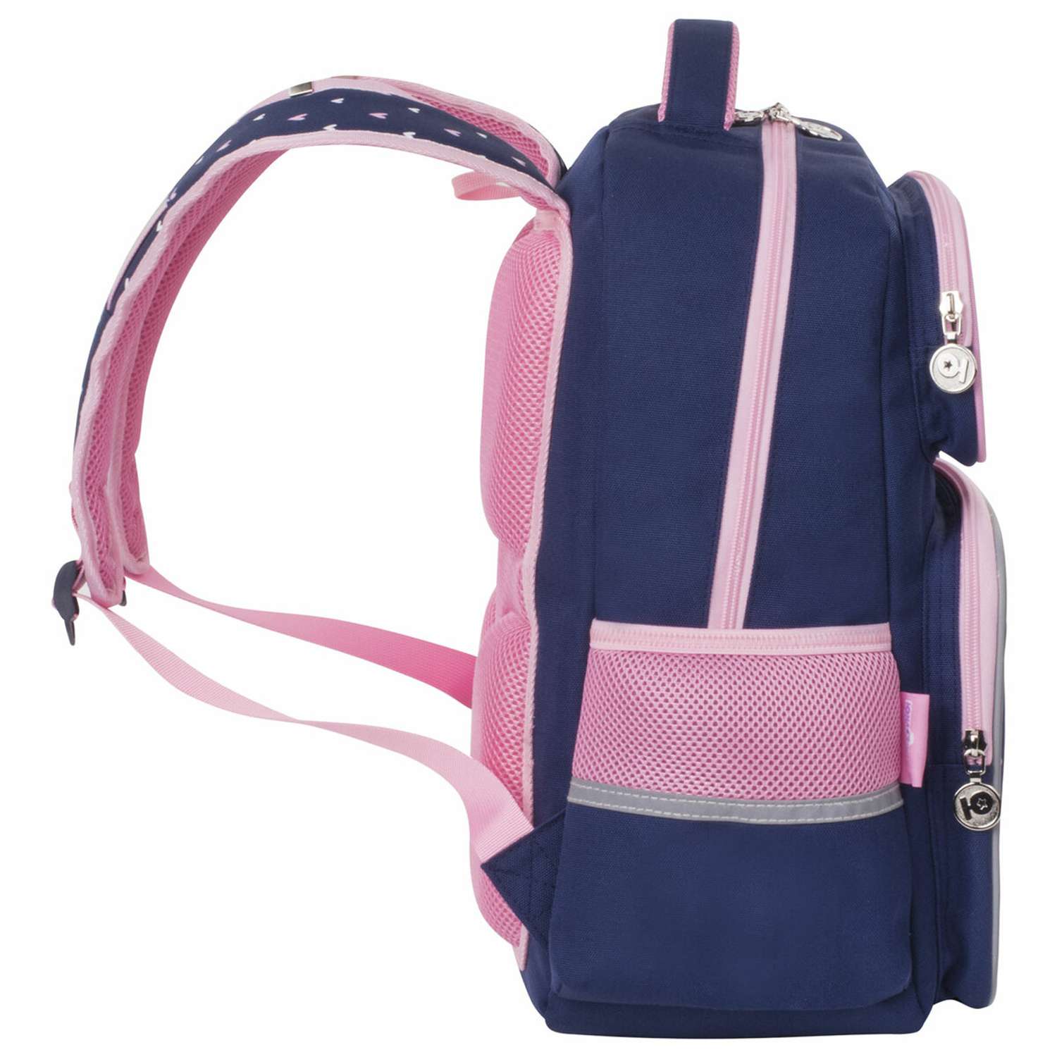 Рюкзак Юнландия Complete с пеналом в комплекте эрго-спинка Pink bow - фото 12
