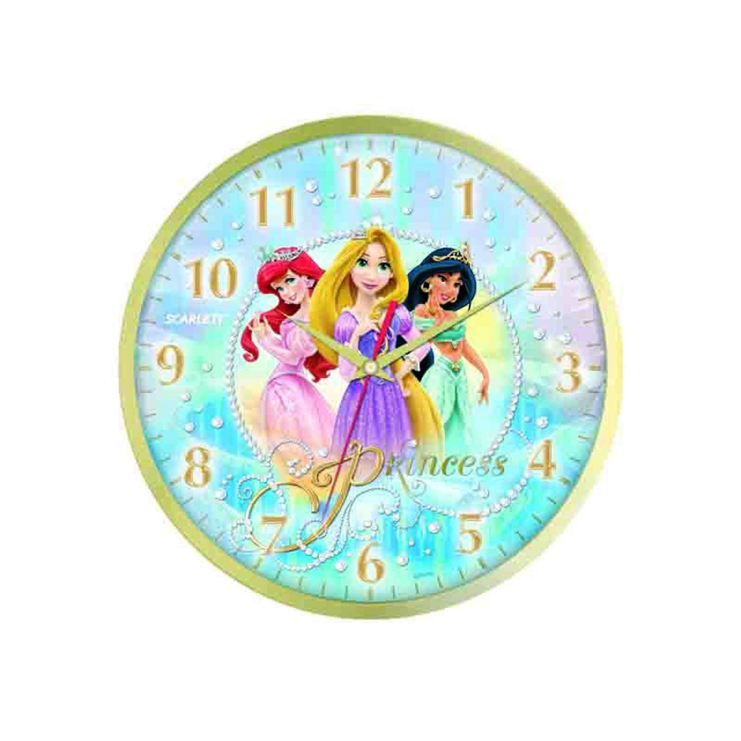 Настенные часы Scarlett Коллекция Disney Принцессы - фото 1