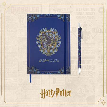 Блокнот Harry Potter Волшебный мир Когтеврана 160 листов и ручка
