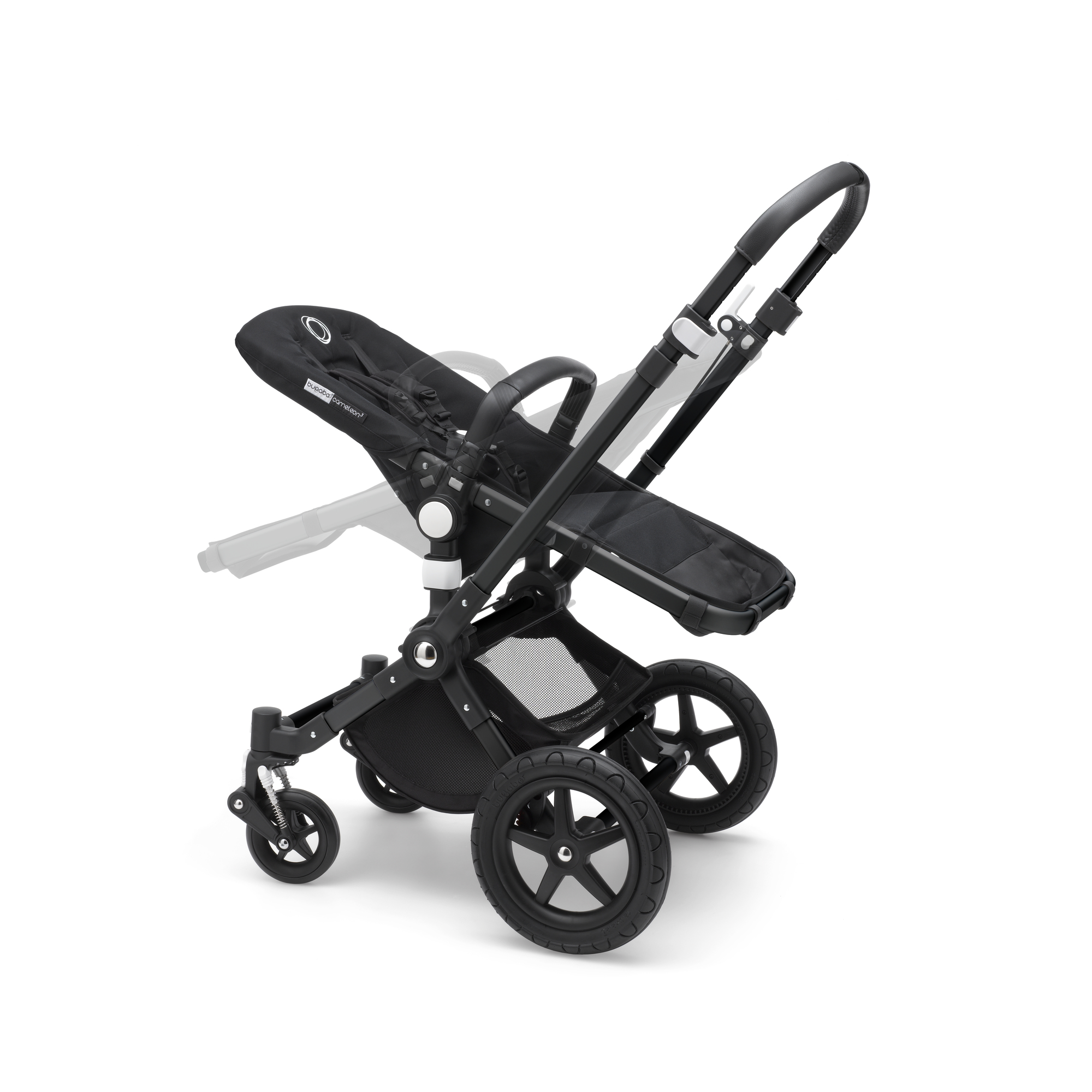 Коляска 2в1 Bugaboo Cameleon3 Plus base Black/Black 239156ZW01 - фото 7