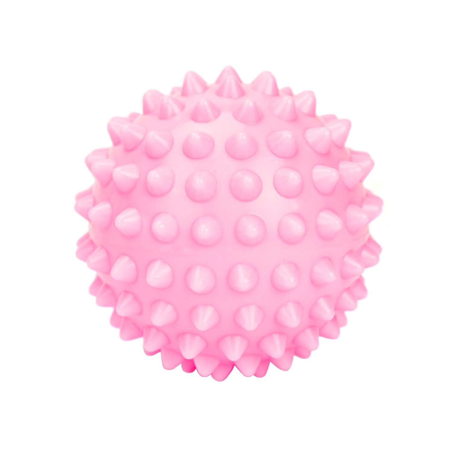 Набор массажных мячей ND PLAY 3 шт 9см 75см 65см розовый - фото 4