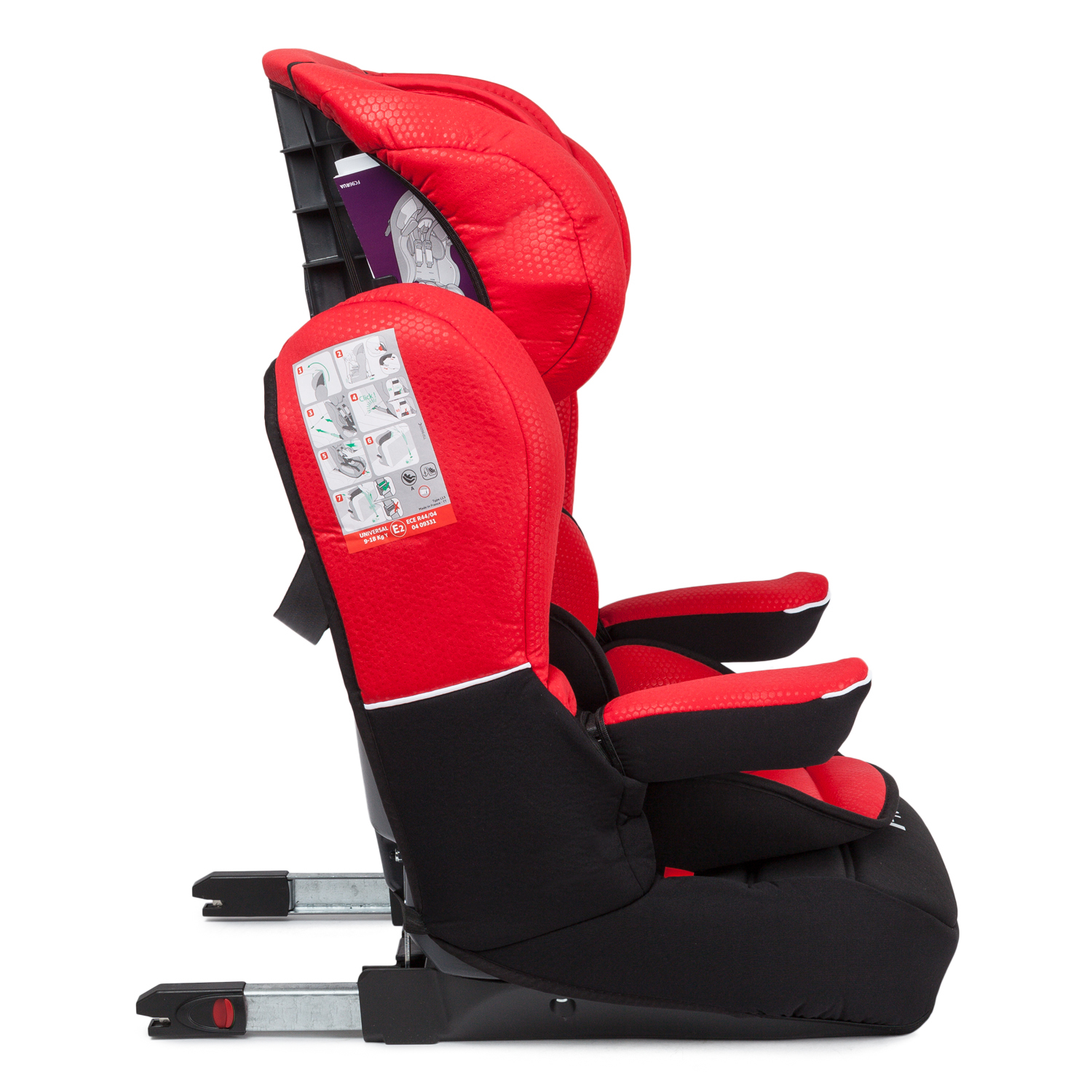 Автокресло Nania Imax Isofix Luxe Red - фото 7