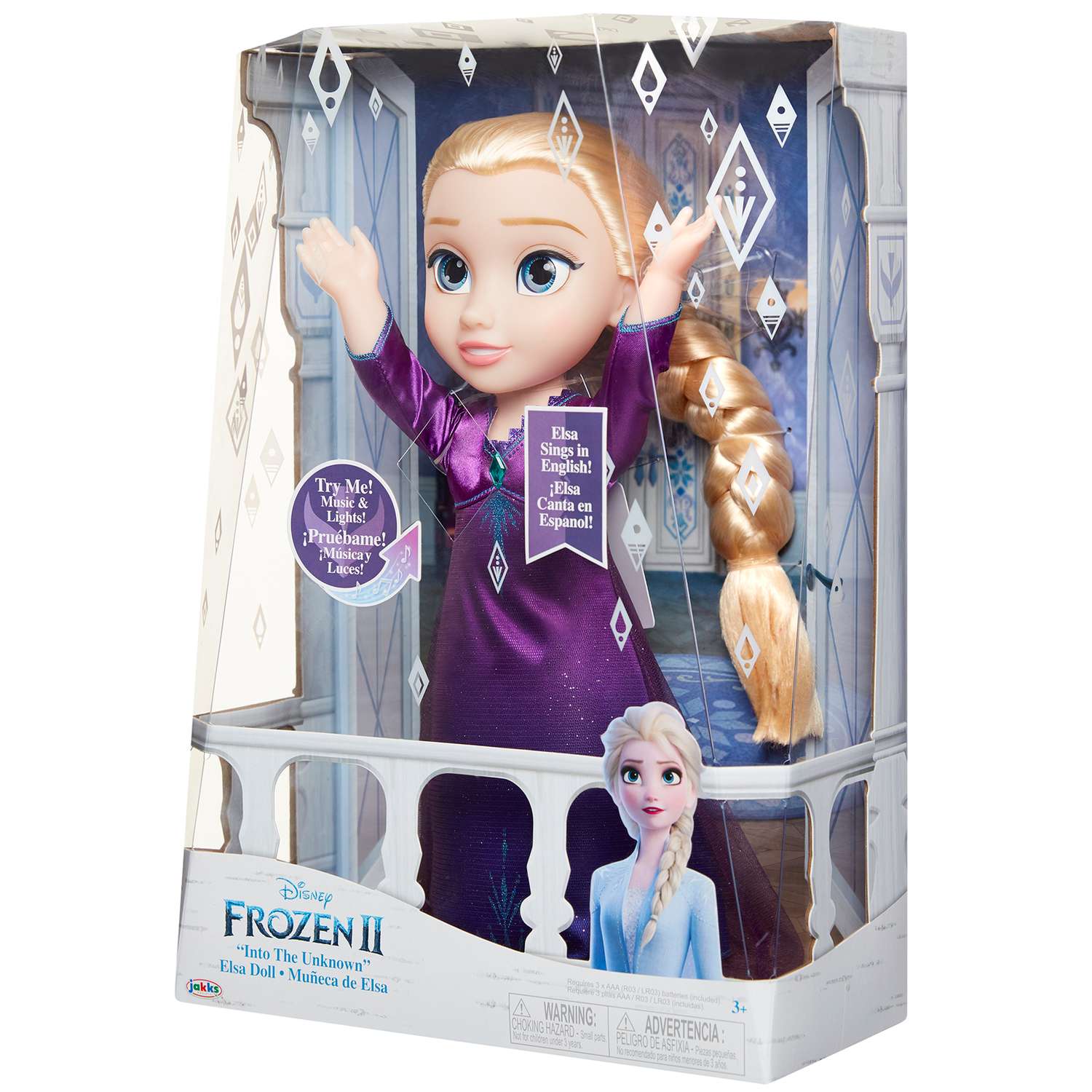 Кукла Disney Frozen Поющая Эльза 207474 (EMEA-4L) 208416 - фото 5