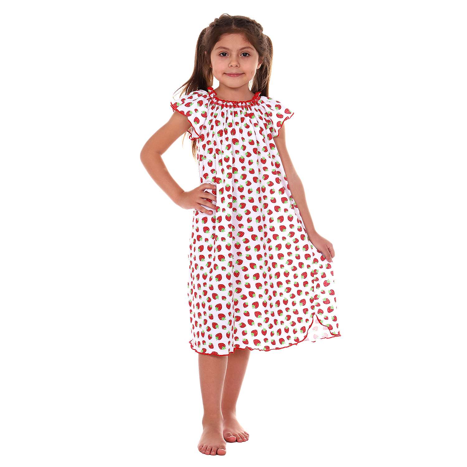 Сорочка ночная Детская Одежда 0003К/красный2 - фото 2