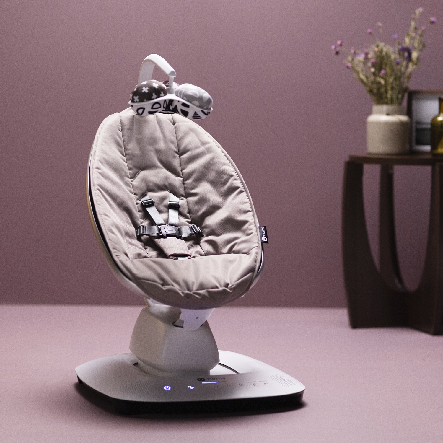 Кресло-качалка 4Moms mamaRoo New Rosewood - фото 5