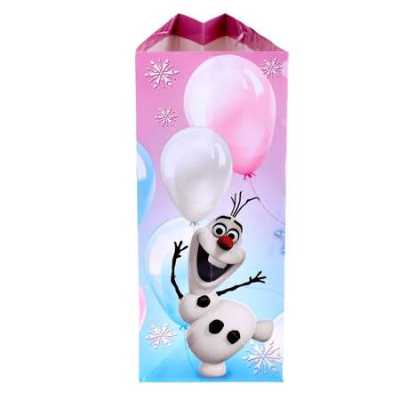 Пакет подарочный Disney ламинированный Счастливого праздника! Холодное сердце