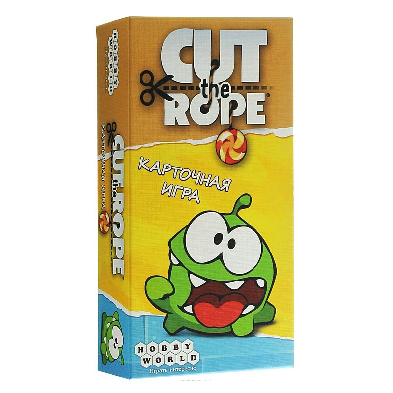 Настольная игра Hobby World Cut The Rope. Карточная игра - фото 1