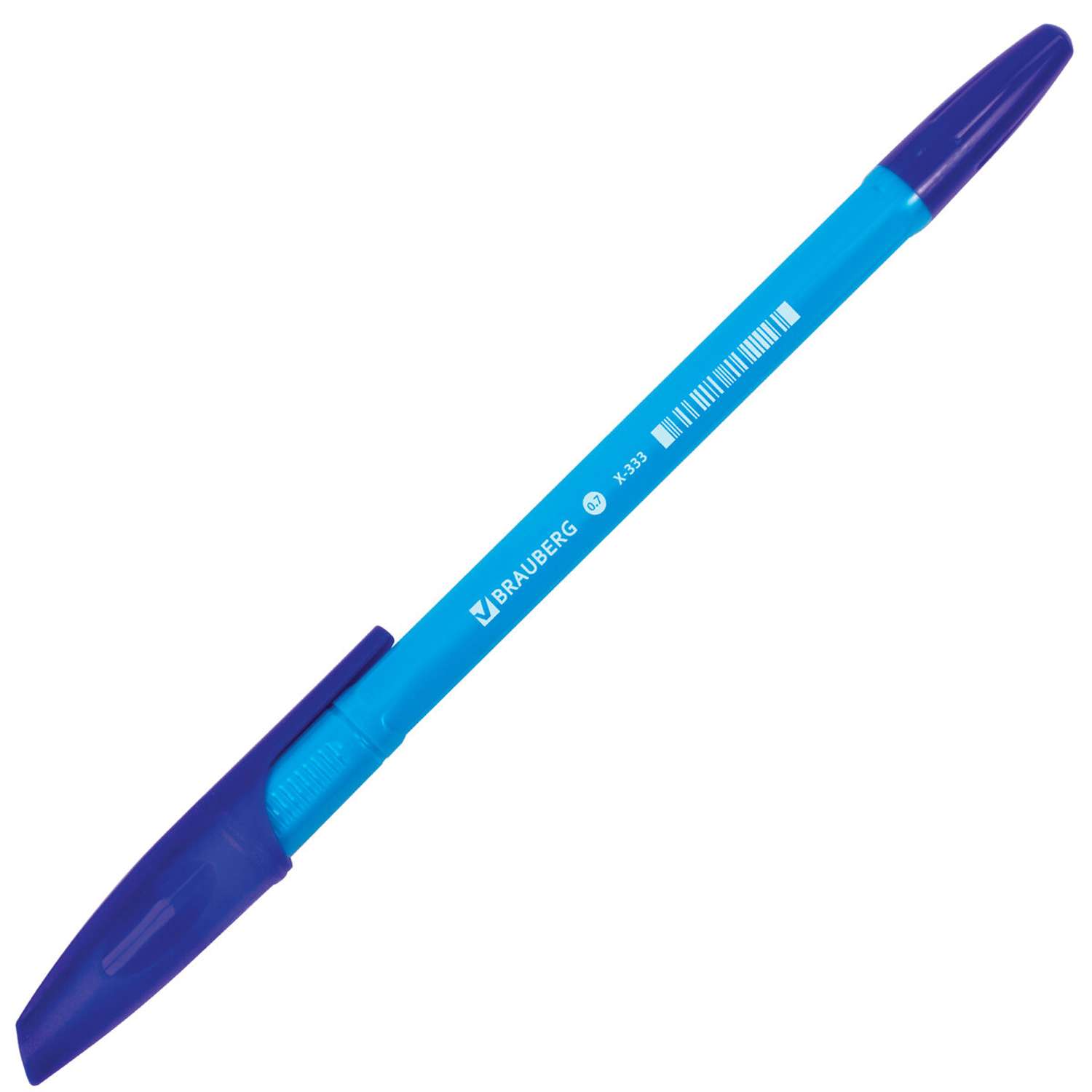 Ручки шариковые Brauberg набор 50 штук синие - фото 9